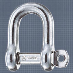 Captive Pin D Shackle - 13/32 in.