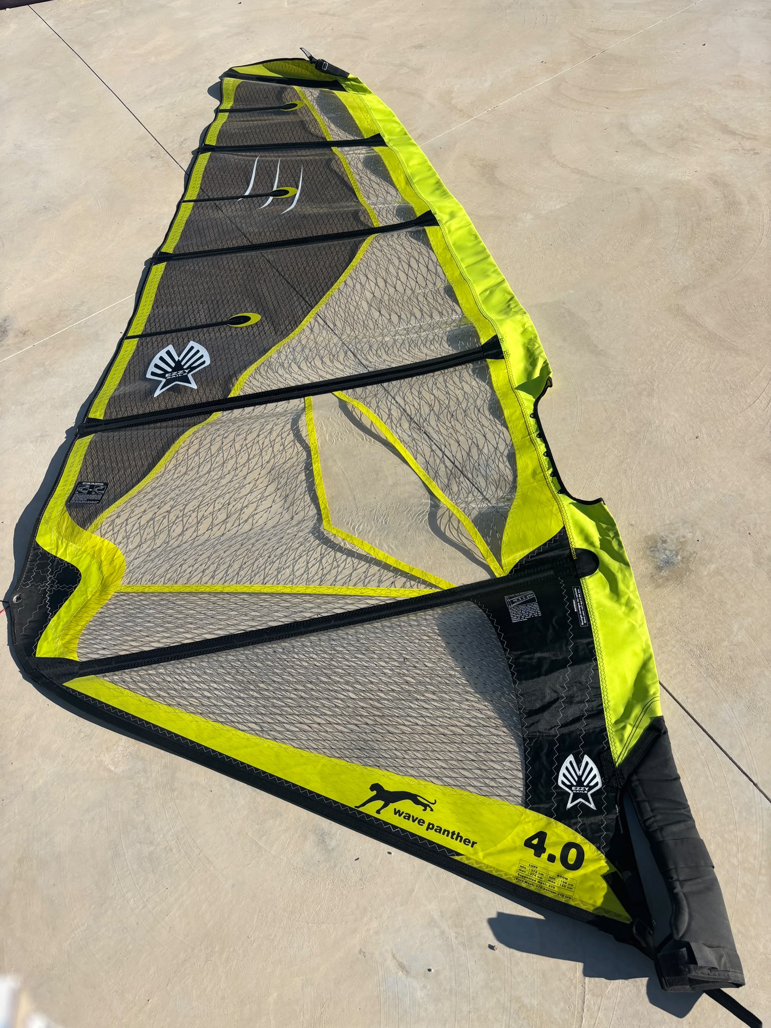 4.0 ezzy sails wave panther