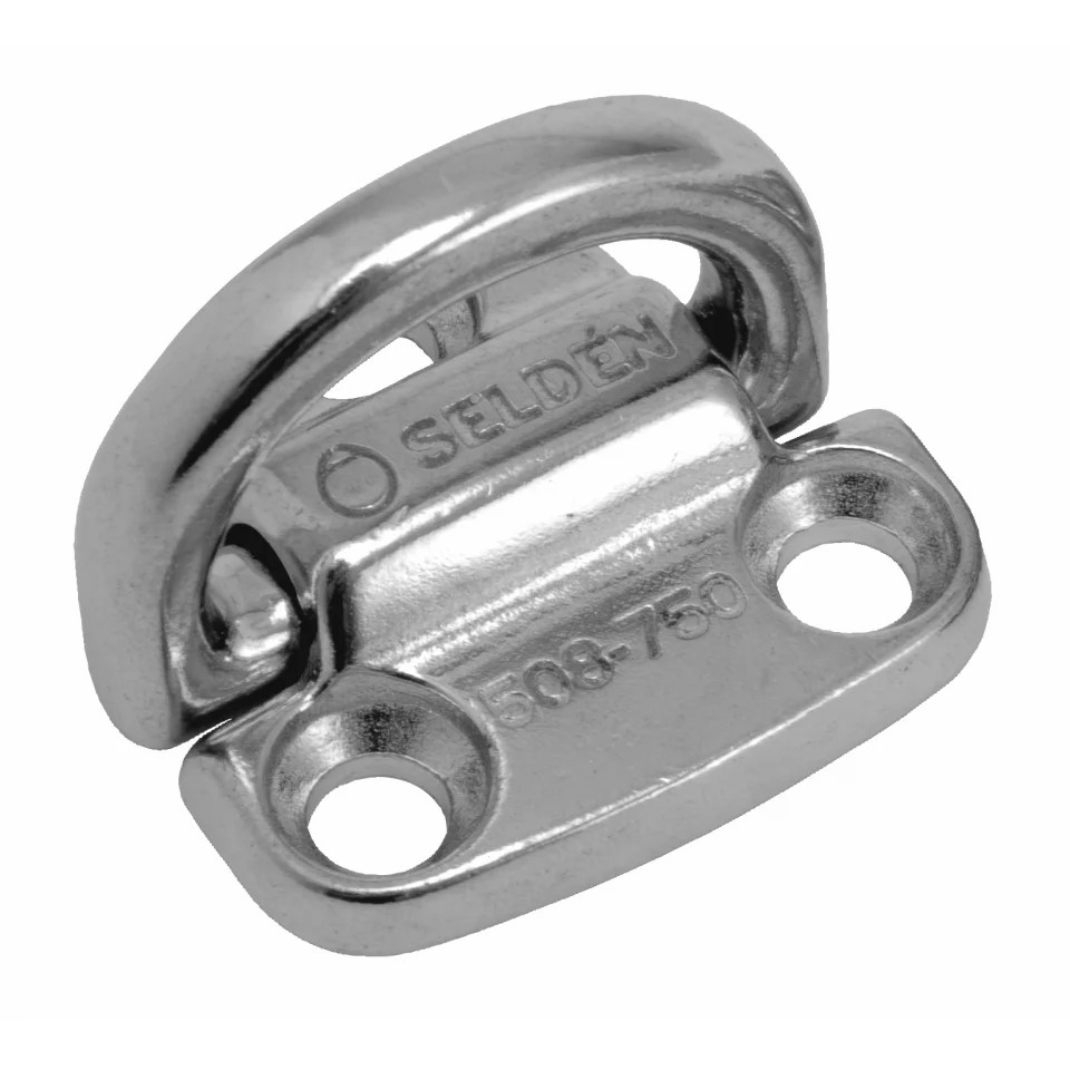 Pad eye, folding, ø6