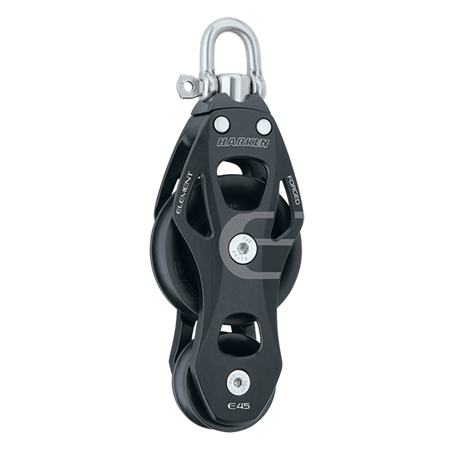 45 mm Aluminum Element Fiddle Block — Swivel