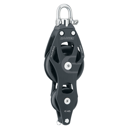 45 mm Aluminum Element Fiddle Block — Swivel, Becket
