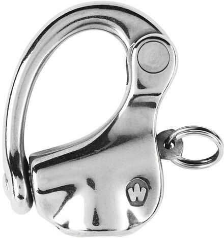 HR snap shackle - Without swivel - Length: 45 mm - Female thread