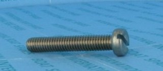 Vite M6x35 UNI6107 DIN84 ISO 1207 A4